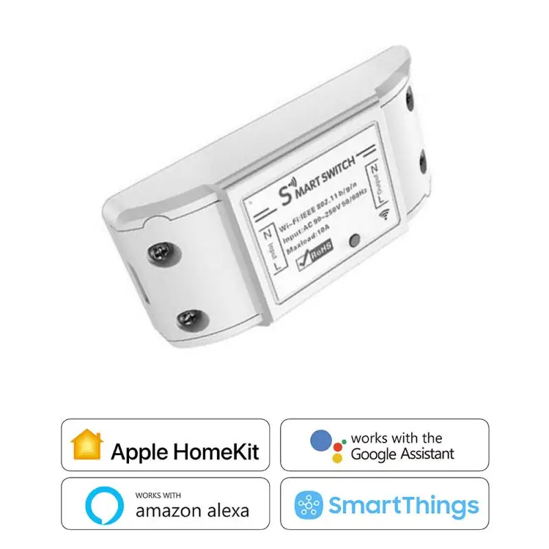 Smart Modul Wifi Brezžični Daljinski Vklop Breaker Domotic Lučka LED Krmilnik Deluje Z Alexa Google Dom Za Homekit Tuya APP