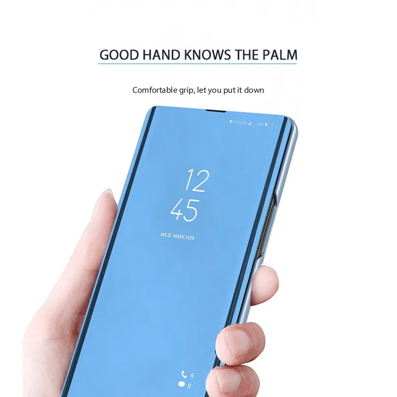 Smart View Primeru Telefon Za Xiaomi Redmi S2 Opomba 5A 6A Plus opomba 3 Opomba 4X Opomba 5 Opomba 6 Redmi Pojdi Luksuznega Usnja Flip Cover Primerih