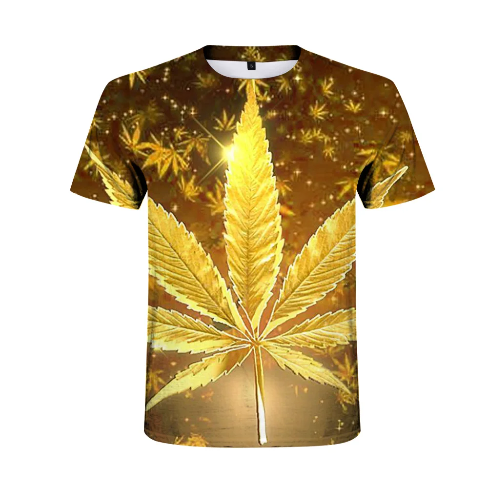 Smešno Naravnih Plevel 3D Tiskanih Moški tshirt Unisex T-shirt Homme Moda Kratek Rokav Hip Hop T-shirt Nekaj Hipster Tee Majica