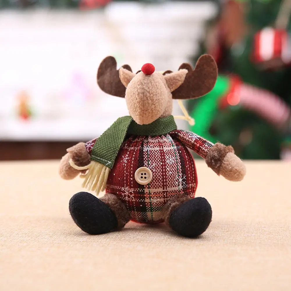 Snežak Lutka Vesel Chirstmas Dekor za Dom Tabela 2020 Lutka, Božični Okraski, Santa Claus Elk Navidad Darilo Srečno Novo Leto 2021
