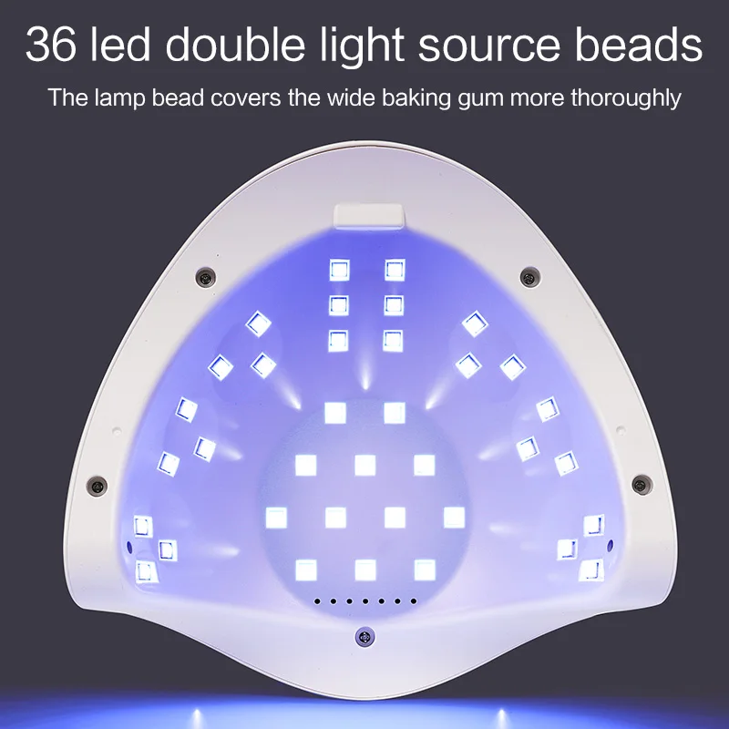 SONCE 5X 36 120W LED Plus UV-Led Lučka Za Sušenje Nohtov Vsi Geli za Manikiranje Stroj
