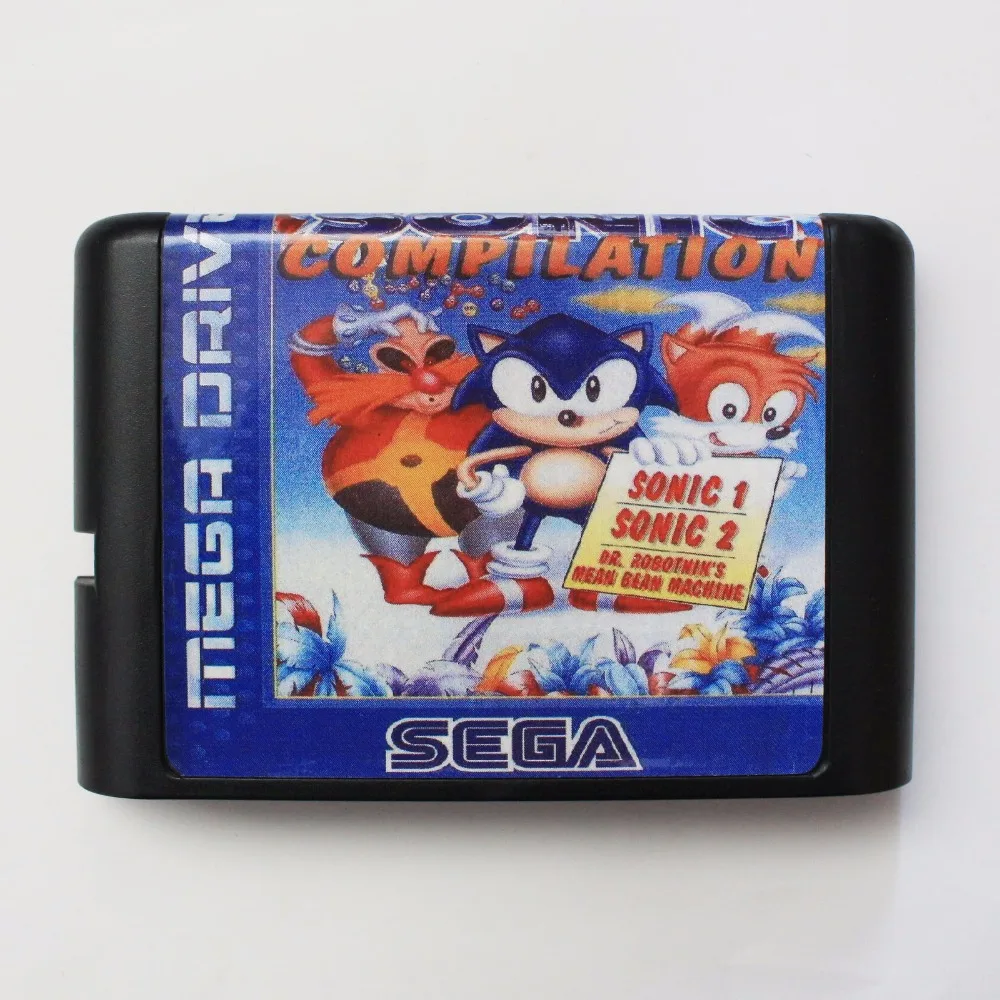 Sonic Pripravo 16 bit MD Igra Kartice Za Sega Mega Drive Za Genesis