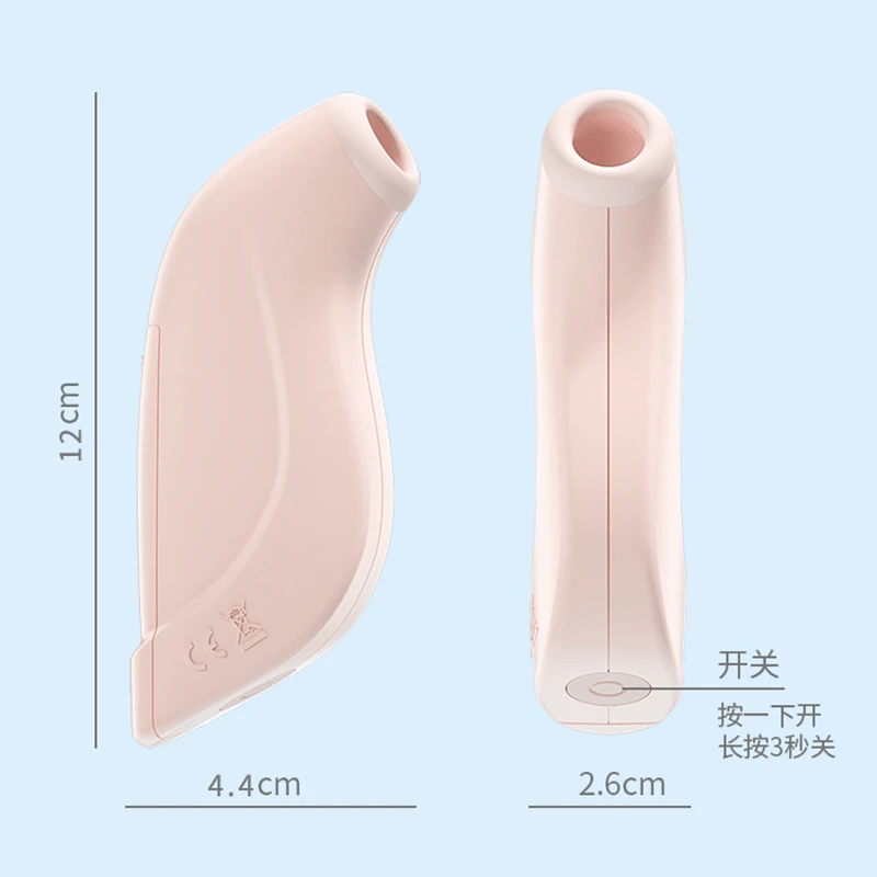 Sonic Sesanju Vibrator Prsi Stimulacije blowjob Klitoris Stimulator baterijsko Mini Prenosni Vibrator Sex Igrače Za Ženske