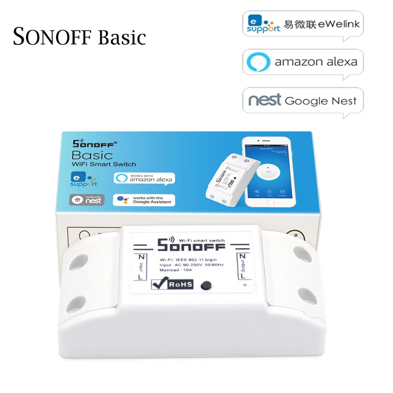 Sonoff smart WIFI DIY stikalo za brezžični daljinski upravljalnik stikalo domotica Wi-Fi stikala za luč pametni dom krmilnik z Alexa