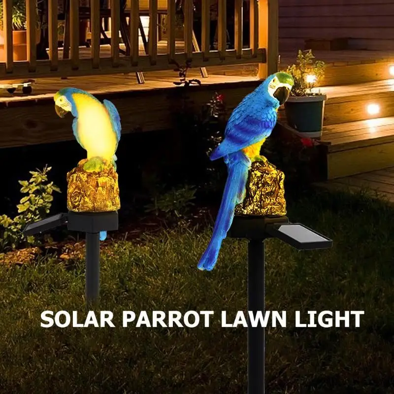 Sončne elektrarne Božič Vrtne Luči LED Sova Papiga Prostem, za Varčevanje z Energijo Prenosni Nepremočljiva Vrt Krajine Lučka Dropshipping