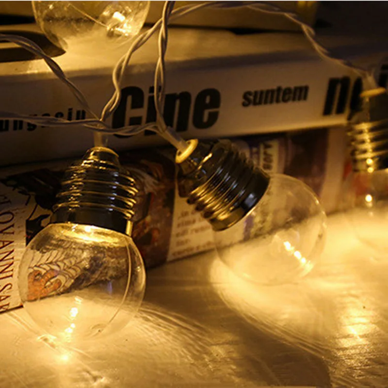 Sončne Letnik Žarnice 9M LED Garland Niz Vila Luči Festoon Stranka Luči za Dom Dogodkov, Vrt Stranka Božič Poroka Dekoracija