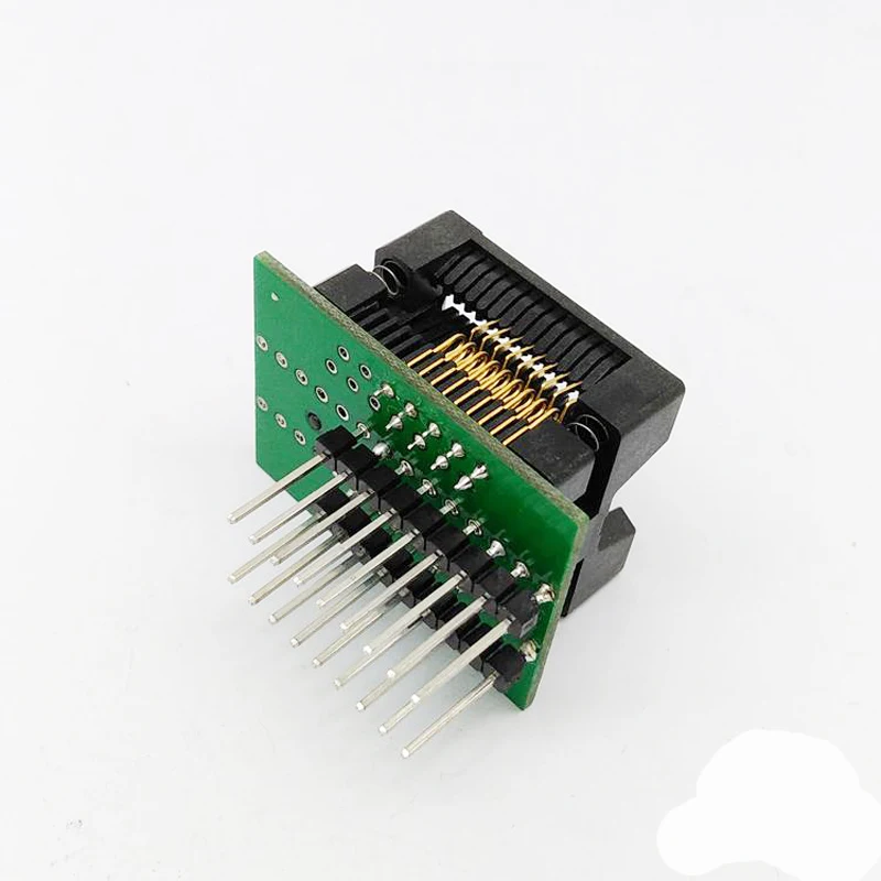 SOP18 SOIC18 SO18, da DIP18 Programiranje adapter pin Igrišču 1.27 mm spiral IC v Telo Širine 7,5 mm 300mil IC Test Vtičnico open top ZIF adapter
