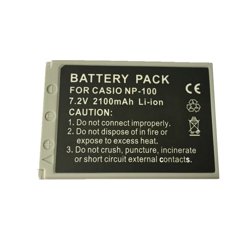 SOULMATE CNP-100 NP 100 litijeve baterije pack CNP 100 Digitalni Fotoaparat, Baterijo CNP100 Za Casio EXILIM Pro EX-F1 DS260 FinePix