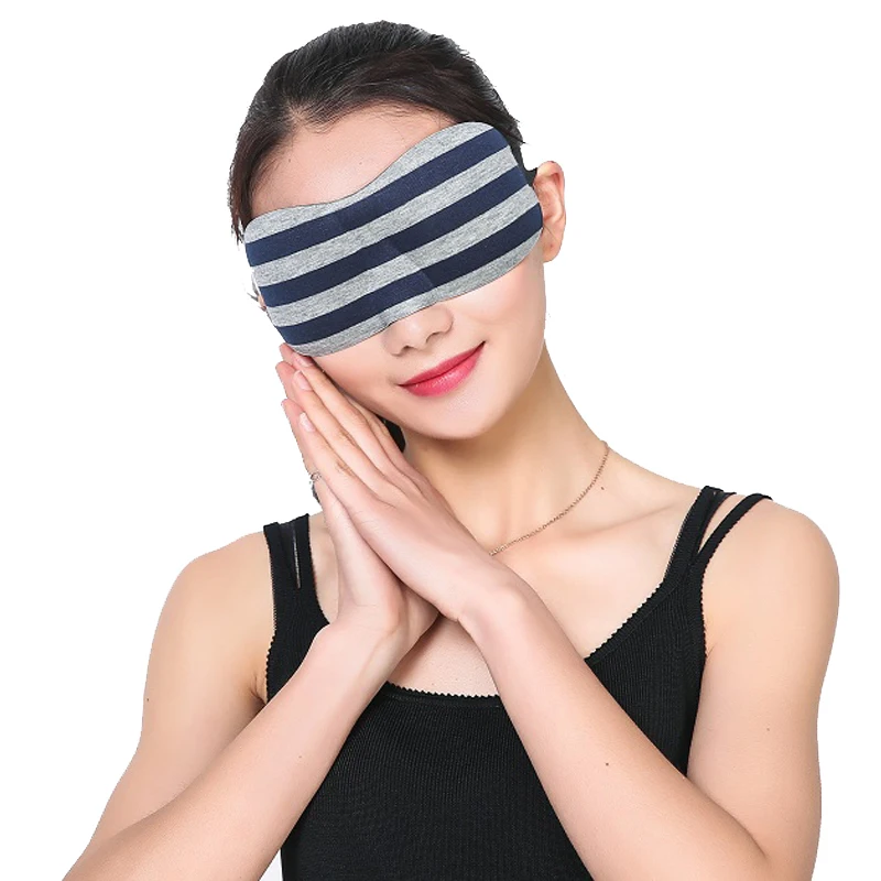 Spalna Maska za Oči Povoj Kritje Nastavljiv 3D Dihanje Nasumice Glavo Eyepatch Noč Masko in Očala Za Spanje, Proti nespečnosti