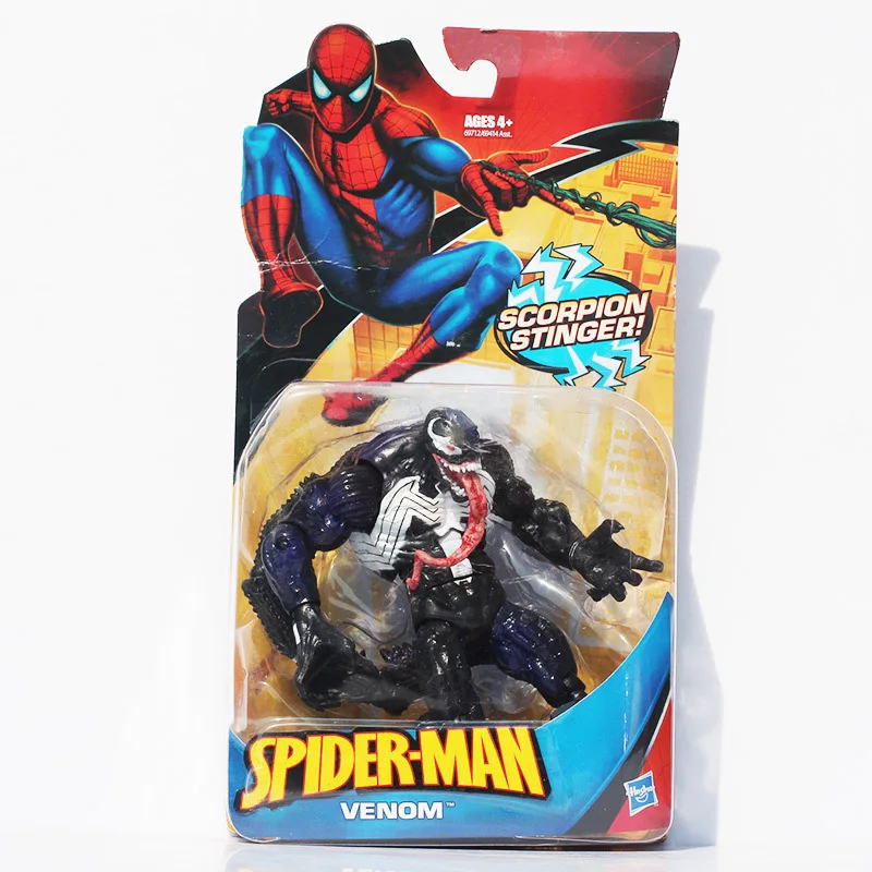 Spiderman Strup Slika Strup Črne Spider-Man PVC Dejanje Slika Škorpijona Stringer