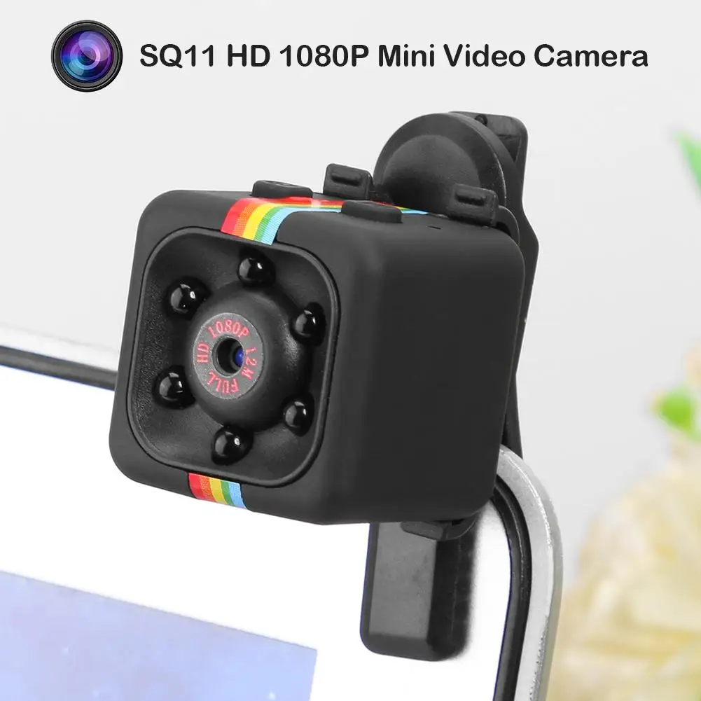 SQ11 Mini Video Kamero HD 1080P Night Vision DVR Kamere Zunanji Video Kamero Temperatura Skladiščenja - 10 ~70 Celzija