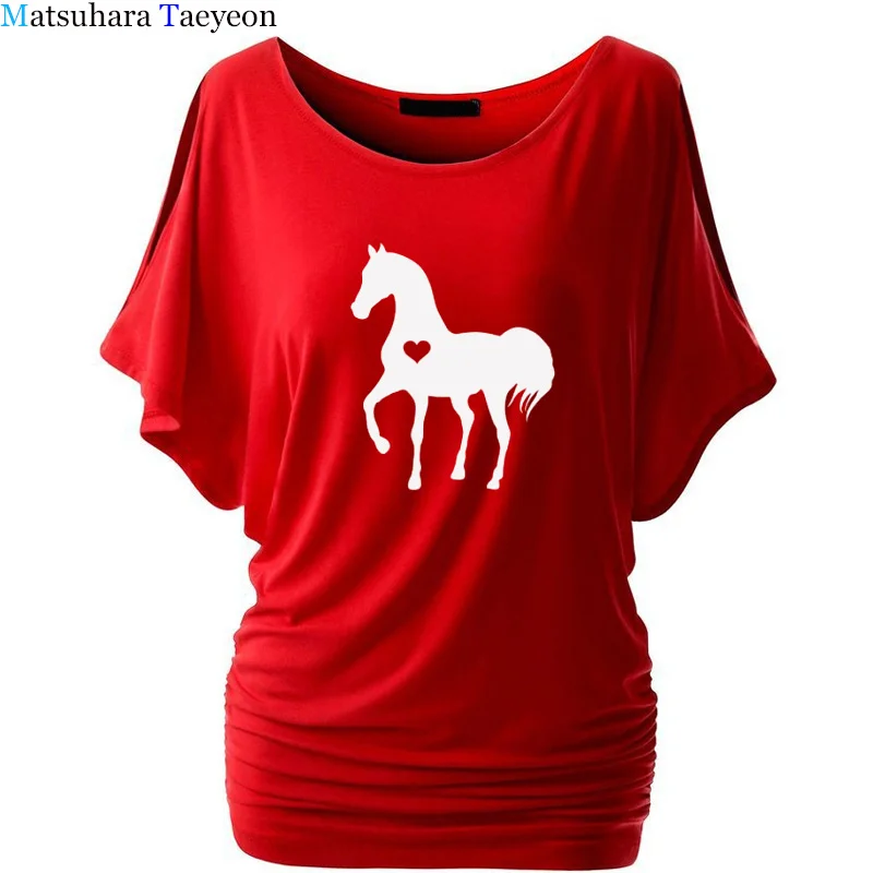 Srce Konj Majica Konj Tiskanja Ženske Tshirt Darilo za Konja Ljubimec Konjeniški Darila Oblačila T-shirt Rojstni Tee