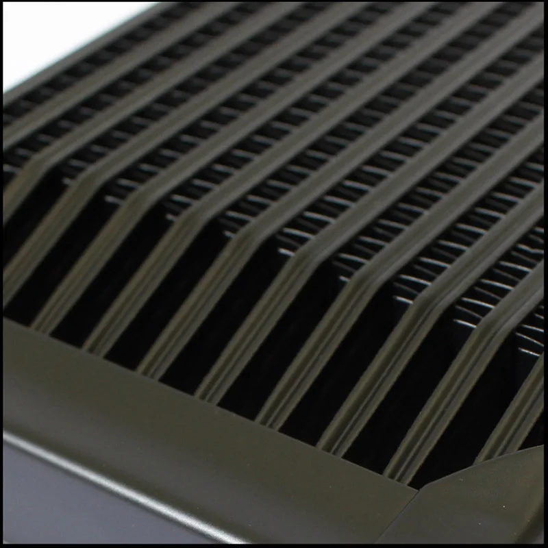 Srebrna črna 10 vrstic an10 univerzalno aluminija motorja prenos dirke oljni hladilnik visoke kakovosti radiator