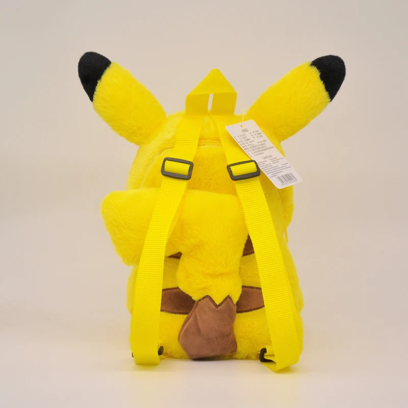 Srčkan Pikachus Nahrbtnik Šolsko Torbo Plišastih Igrač Anime Polnjene Lutka Okraski Klobuk Rojstni dan Božična Darila Za otroka Punco