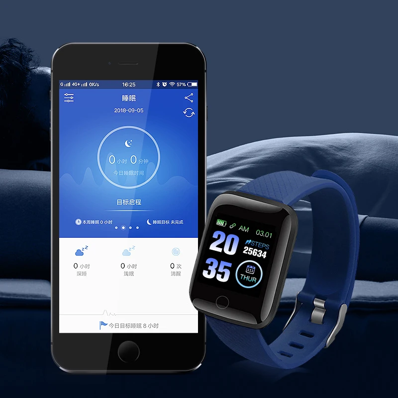 Srčni utrip je Pametno Gledati Fitnes Tracker Ure Moški Ženske Krvni Tlak Zaslon Smart Band Šport Smartwatch Za Android IOS