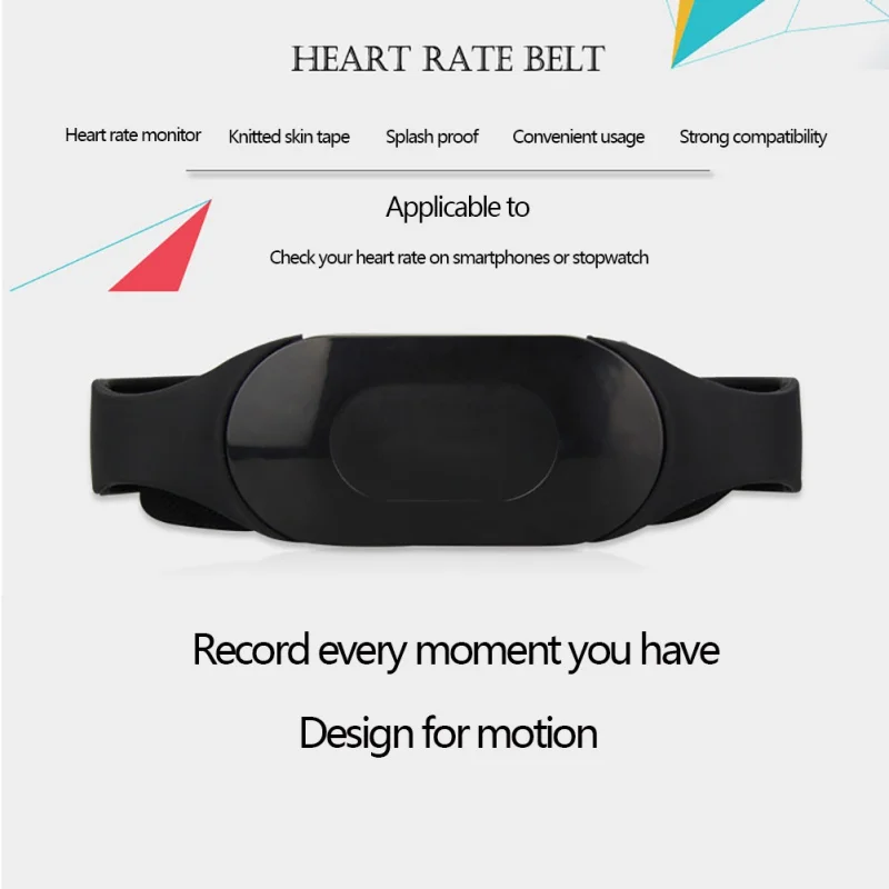 Srčni Utrip Pasu Senzor Prsih Trak Pasu Teče Srčni Utrip Detektor Smart Heart Rate Pasu Detektor Smart Bluetooth