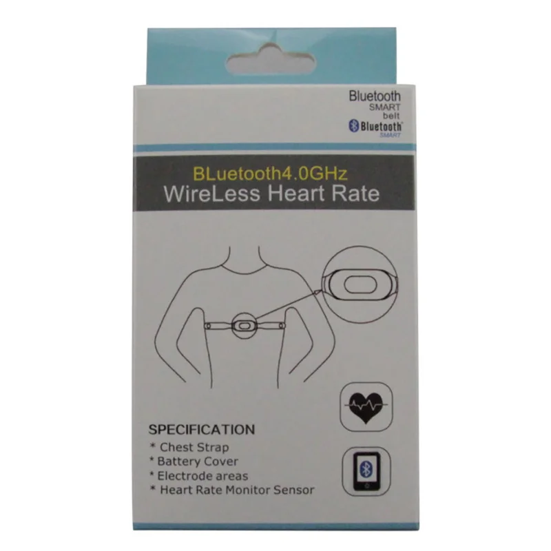 Srčni Utrip Pasu Senzor Prsih Trak Pasu Teče Srčni Utrip Detektor Smart Heart Rate Pasu Detektor Smart Bluetooth
