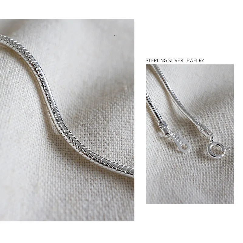 S'STEEL Žensk 925 Sterling Silver Zapestnice Kača Verige Pulseras Mujer Moda 2019 Plata Bijoux Femme Bransoletki Nakit