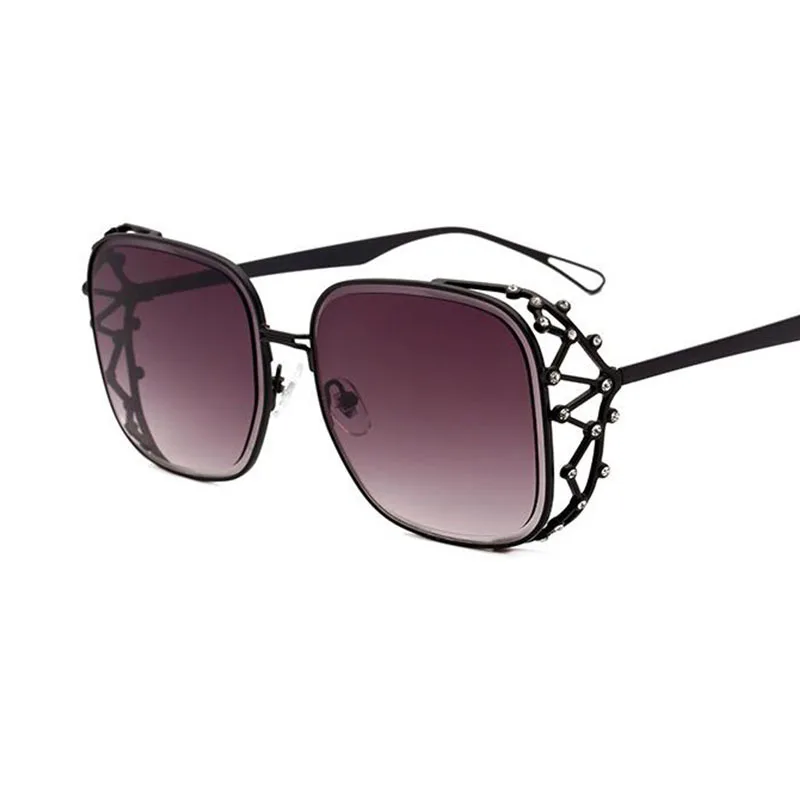 Steampunk Kvadratnih Sončna Očala Ženske Luksuzne Blagovne Znamke Oblikovalec Diamantni Kristal Sončna Očala Ženski Prevelik Odtenkih Modnih Očal 2020