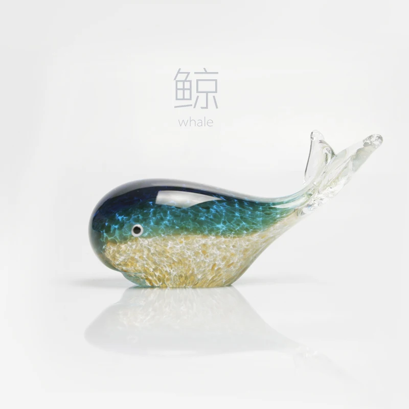 Stekla kit steklo umetnine Skandinavski stil dekoracijo doma živali okraski ustvarjalno novo leto darilo
