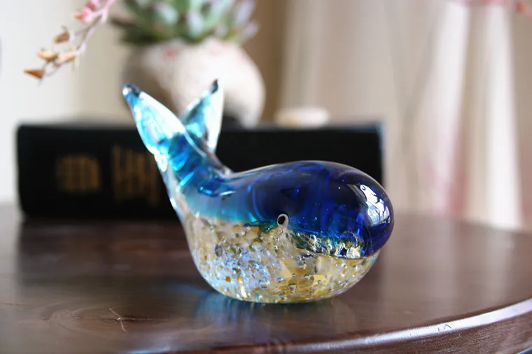 Stekla kit steklo umetnine Skandinavski stil dekoracijo doma živali okraski ustvarjalno novo leto darilo