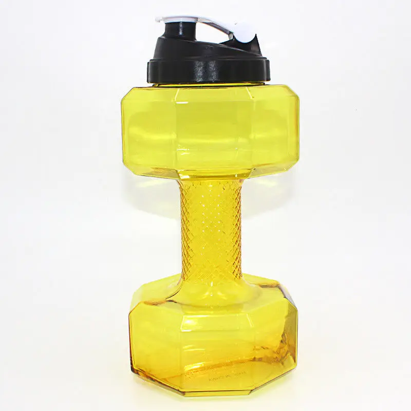 Steklenica Za Vodo 2.2 L Ročka Oblikovan Šport Pijača Uresničevanje Telovadnici Protein Shake Teža Šport Steklenico Vode Štangla Obliko Fitnes