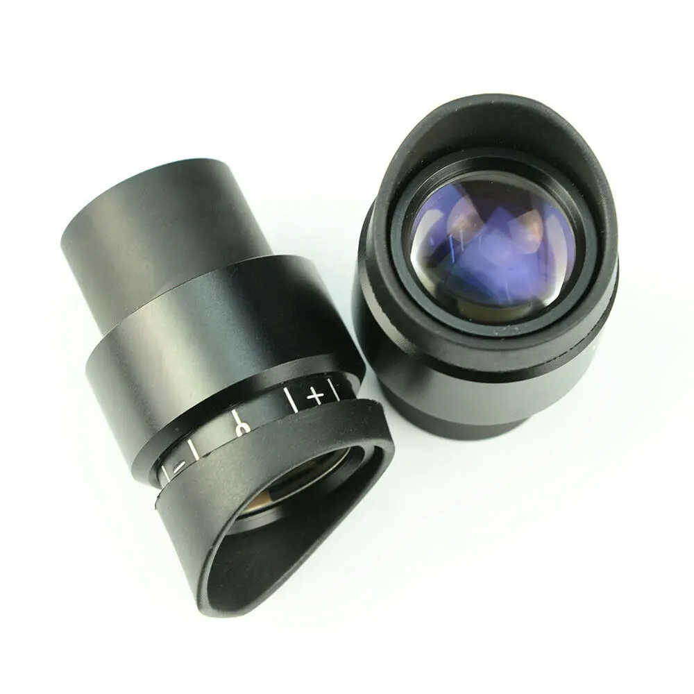 Stereo Mikroskop WF10X 23 mm širokokotni Okular Dioptrije Nastavljiv z Eyeguards 30 mm Premera