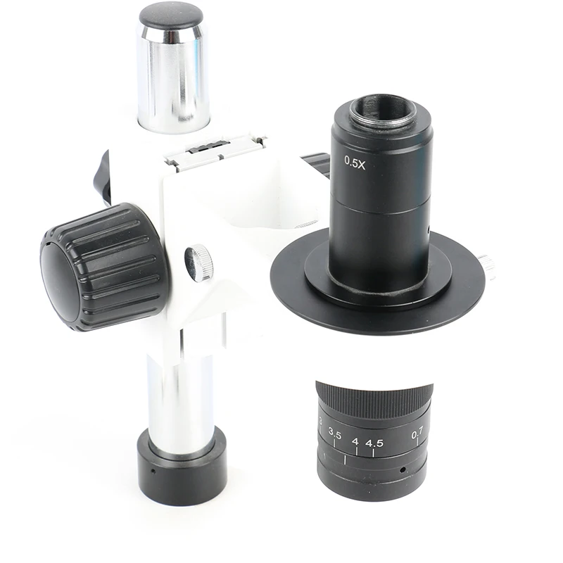Stereo Zoom Microscoop Poudarek 76mm Do 50mm Obroč Adapter Microscoop Dodatki Za 10A 0745 C Nastavek Objektiva