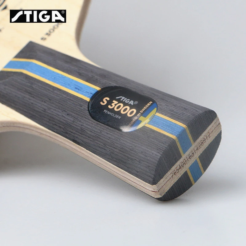 STIGA S3000 Namizni Tenis Lopar Blade Allround igrate 5 vložek lesa nadzor Original STIGA ping pong nrt veslo