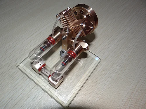 Stirling motor model Zunanji motor z notranjim izgorevanjem mikro-generator