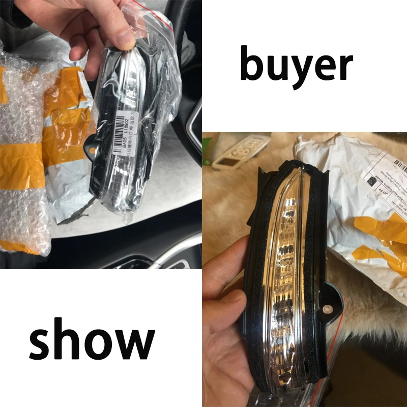 Strani Rearview Mirror Luč Za Ford Mondeo Fusion 2013 2016 2017 Zunaj Strani Rearview Mirror Turn Luči Lučka LH / RH