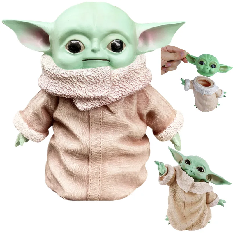 Strar Vojne 9 Baby Yoda Slika 15 cm Hasbro Anime Pvc Akcijska Figura Model Lutka Igrače Zbiranje Darilo za Otroke