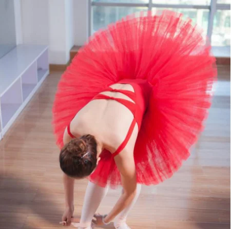 Strokovno Krožnik Tutu Črna Bela Rdeča Balet Ples Kostum Za Ženske Balet Tutu odraslih Balet ples Krilo z 4colors nova