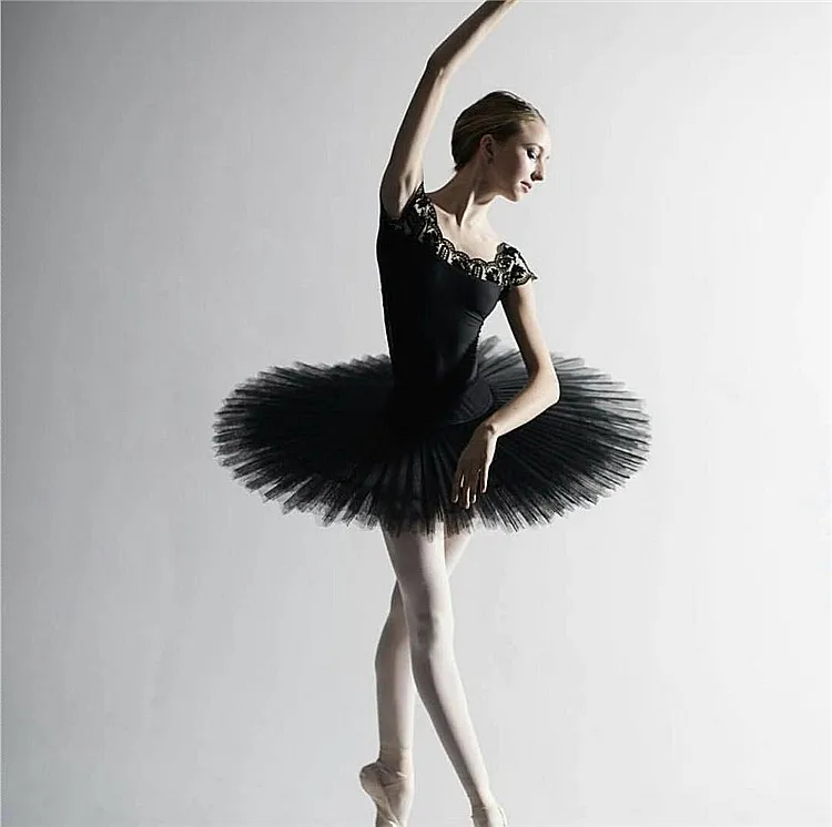 Strokovno Krožnik Tutu Črna Bela Rdeča Balet Ples Kostum Za Ženske Balet Tutu odraslih Balet ples Krilo z 4colors nova