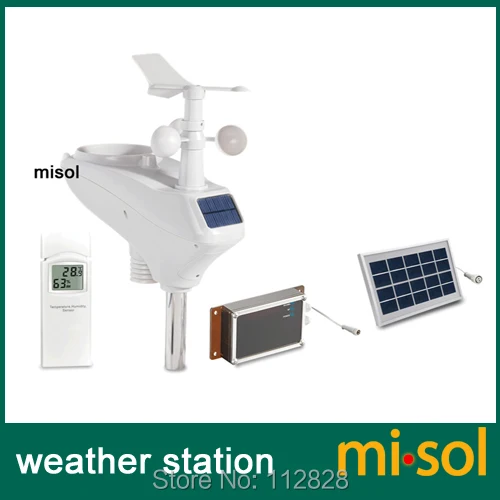 Strokovno vremenske postaje UMTS/GSM, podatkov prenos v wunderground, SMS sporočilo