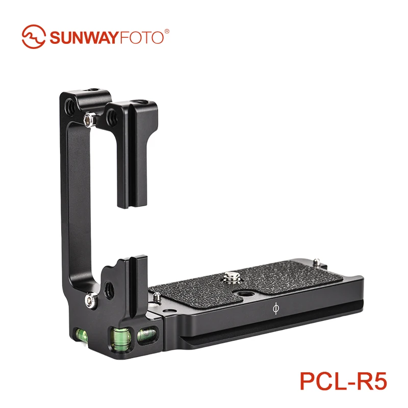 SUNWAYFOTO PCL-R5 L-nosilec za Kamero R5/R6 DSLR arca / rrsS Združljivo Hitro Sprostitev Ploščo