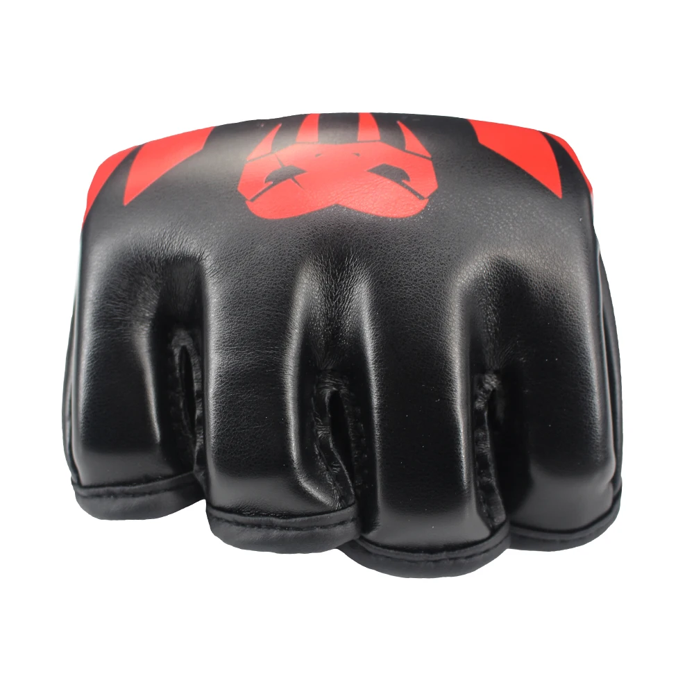 SUOTF Black Boj MMA Boksarske Športne Usnjene Rokavice Tiger Muay Thai boj box mma rokavice boks sanda boks rokavice blazine