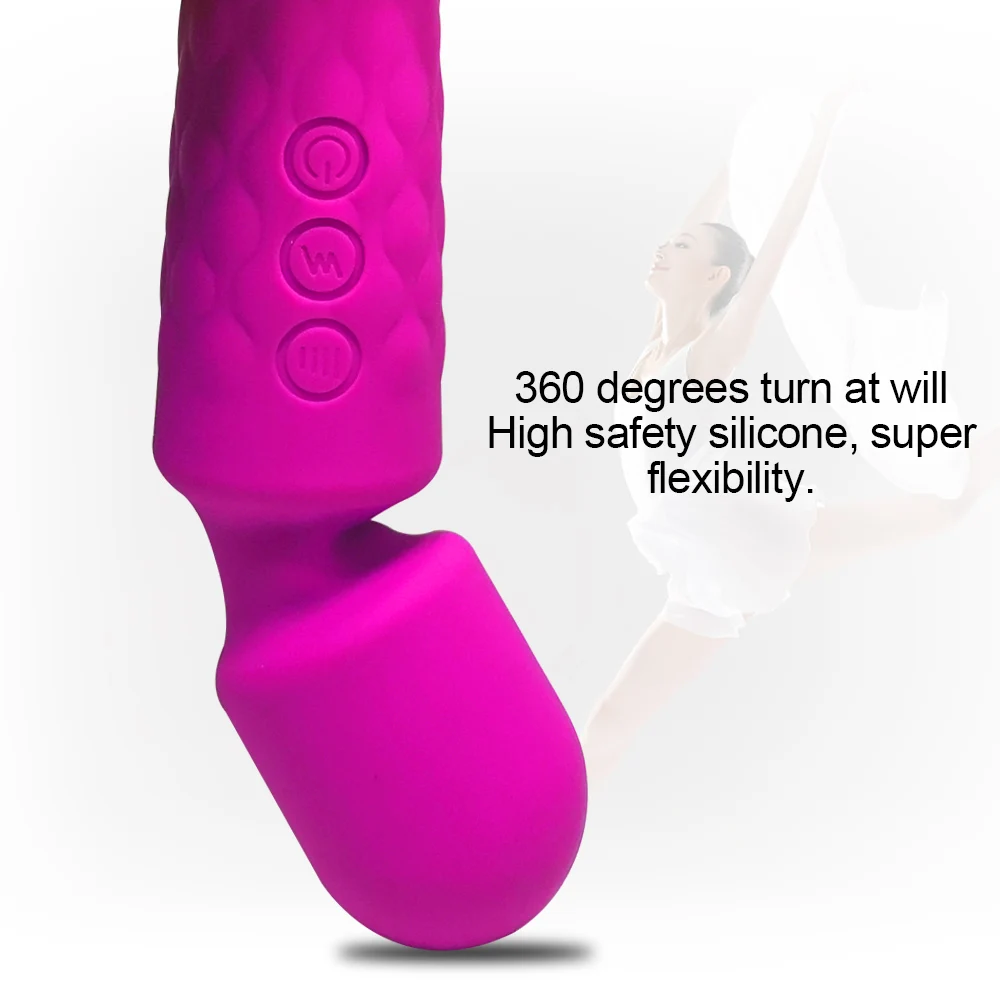 Super Močan Vibrator Sex Igrače za Žensko AV G Spot Čarobno Palico, Vibratorji Massager za Klitoris Dildo Erotične Igrače za Odrasle