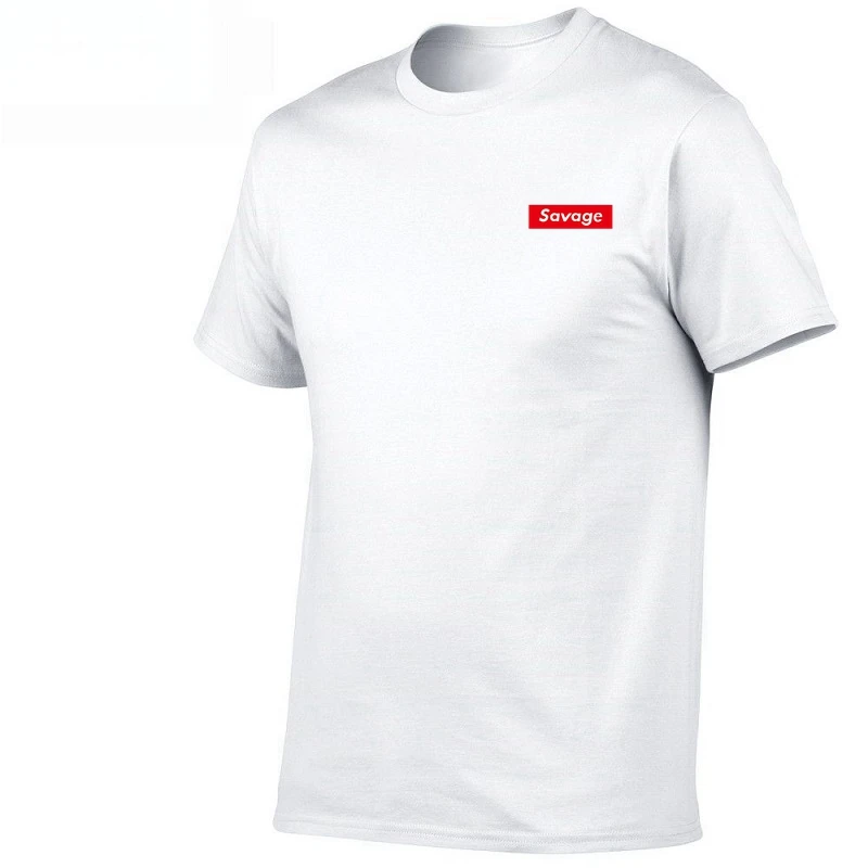 Suprem 21 Divjak Hip Hop T-Shirt majica Rapper Moške Majice s kratkimi rokavi HipHop Rap Tee Glasbe Tshirt Moški