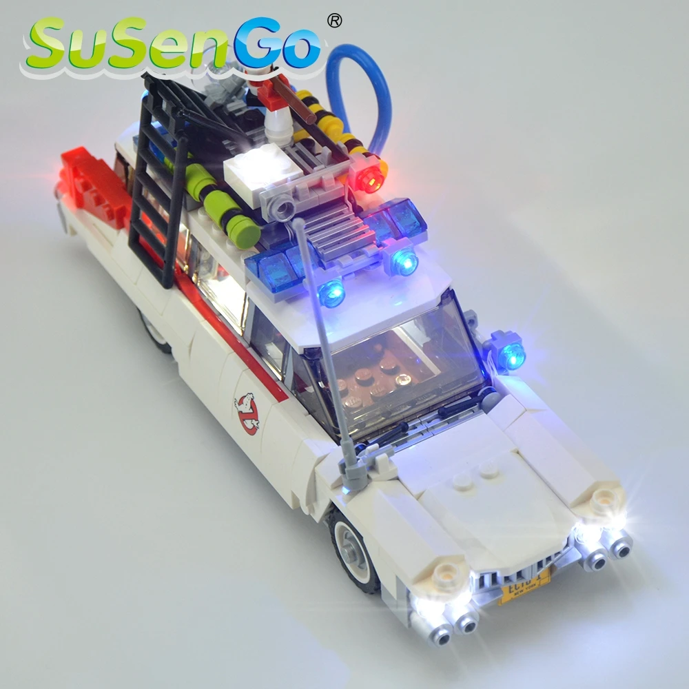 SuSenGo LED Luči Komplet Za 21108 Ghostbusters Ecto-1