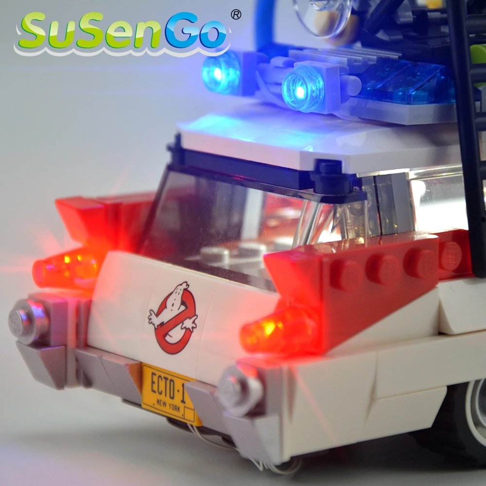 SuSenGo LED Luči Komplet Za 21108 Ghostbusters Ecto-1