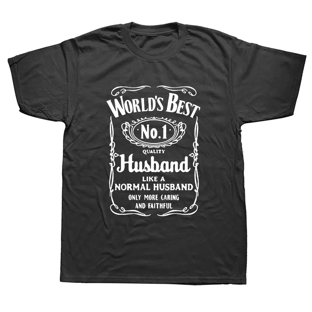 Svetovno Najboljših Mož T-Shirt Smešno svetovni Dan Očetov Oče Prisoten Valentines Mens Darilo za Moške Vrh Tees Black Tshirts