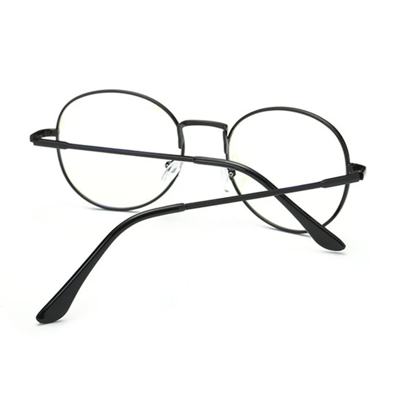 SWOKENCE Anti Blue Ray Igranje Računalniških Očal Ženske Moški Modni Sevanja Odporne Očala Krog Zlitine Okvir Očal F185