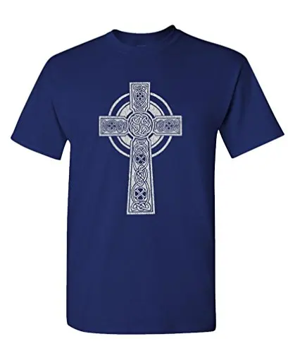 T-Shirt Moški Visoke Kakovosti Za Človeka Bolje Tee Majica - Keltski Križ - Moški Bombaža T-Shirt Majica