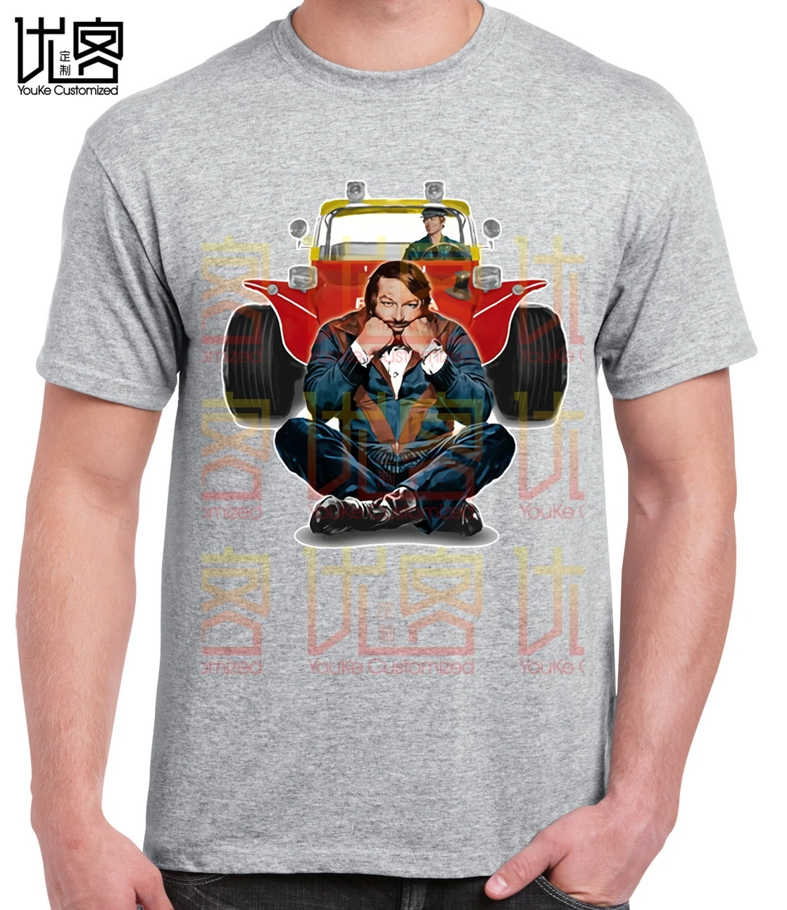 T-Shirt Otroški Voziček Bud Spencer Terence Hill Darilo 2019 Človek, Ženska, Otrok