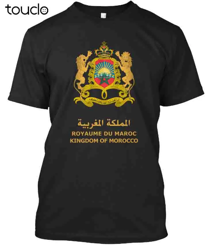T-Shirt Poletje Novost Risanka T Shirt Kraljevino Maroko - Du Royaume Maroc Standard Unisex T-Shirt Film Majica