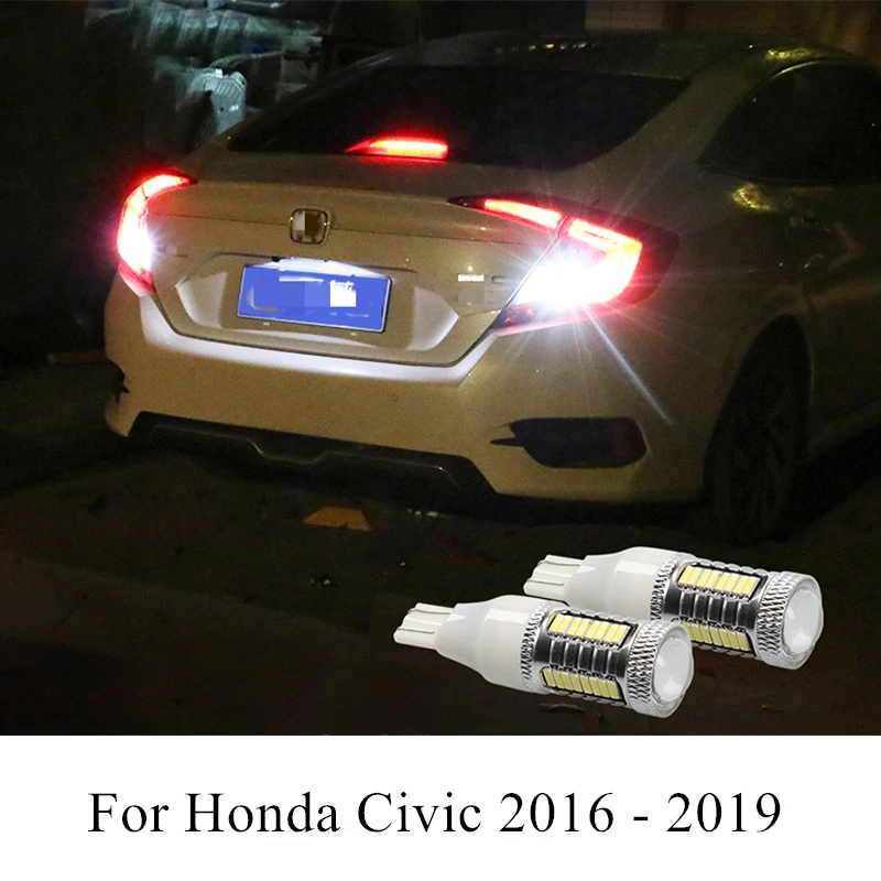 T15 H16 LED Avto Obračalni Lučka parkirnem Označite Lopov Svetlobe, Okraski in Pribor Za Honda Civic 2019 2018 2017 2016