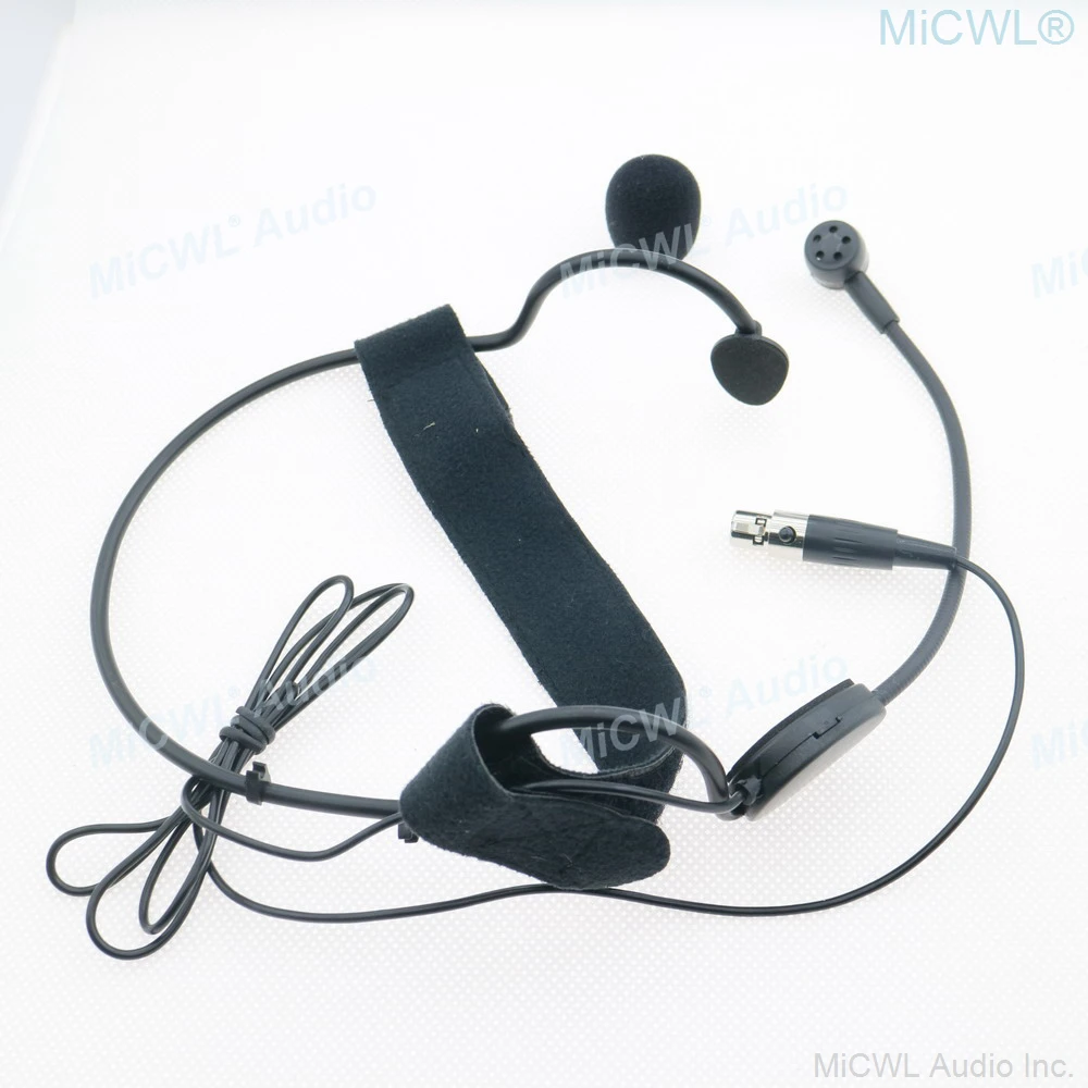 TA3F mini XLR Slušalke Kondenzator Mikrofon za AKG Samson ME3 Glavo-rabo Brezžičnega Mikrofon Sistema
