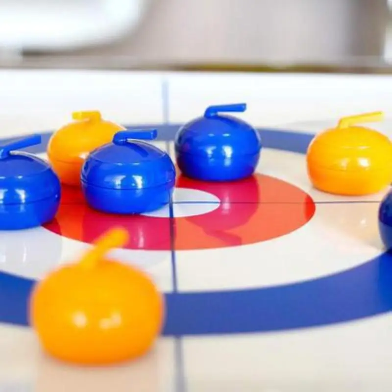 Tabela Curling Žogo Igre Zmagovalec Igrače Stranka Igra Igrače Za Stranke Odraslih, Otroka, Družino Doma, Igre Zabava Doma