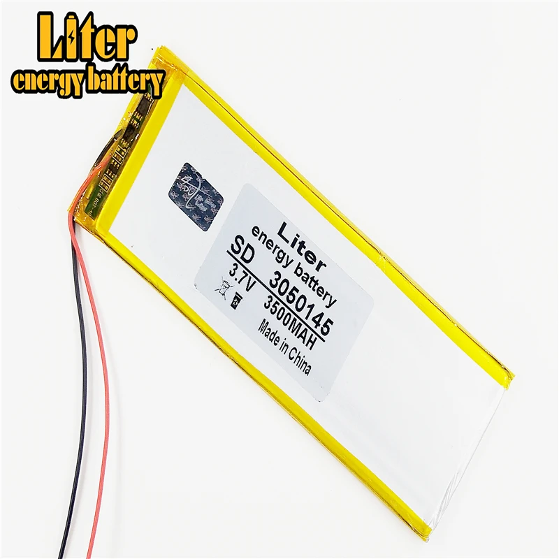 Tablični baterija Polymer baterija 3,7 v 3050145 3,7 V 3500mah Litij-polimer Baterija z Zaščito Odbor Za PDA